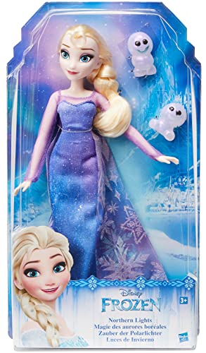 Hasbro Frozen Northern Lights Fashion Doll Elsa B9199 B9201