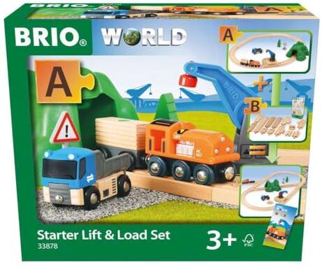 Brio Ravensburger Italy 33878 Starter Set Carica e Trasporta