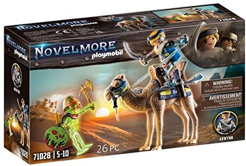 Playmobil Novelmore  Sal'ahari Sands, Arwynn in Missione nel Deserto, Giocattoli per Bambini dai 5 Anni