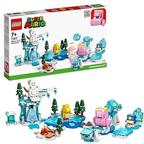 Lego Super Mario Pack di Espansione Avventura sulla Neve di Tricherino, Giochi per Bambini da Combinare con gli Starter Pack con Personaggi Nemici