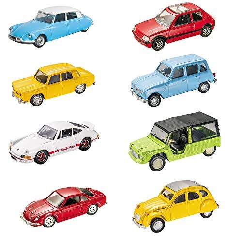 Mondo Motors Vintage Collection Macchinine Giocattolo Regalo per Bambini Età 3,4,5,6 Anni Scala 1:43 Repliche auto vintage 53167, Colori Assortiti, 1 pezzo