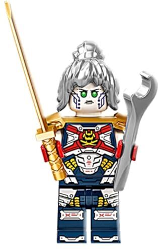 Lego Ninjago: Minifigure PIXAL con Chiave e Oro Katana P.I.X.A.L.