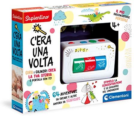 Clementoni Sapientino-C'era Una Volta Racconta Storie Interattivo, Multicolore, , 4-6 anni