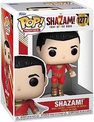 Funko Pop! Movies: Shazam 2-1/6 Odds For Rare Chase Variant Glow in The Dark- Figura in Vinile da Collezione Idea Regalo Merchandising Ufficiale Giocattoli per Bambini e Adulti