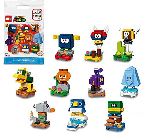 Lego Super Mario Pack Personaggi Serie 4, Giocattoli per Bambini da Collezionare (1 Pezzo a Caso in Ogni Confezione),