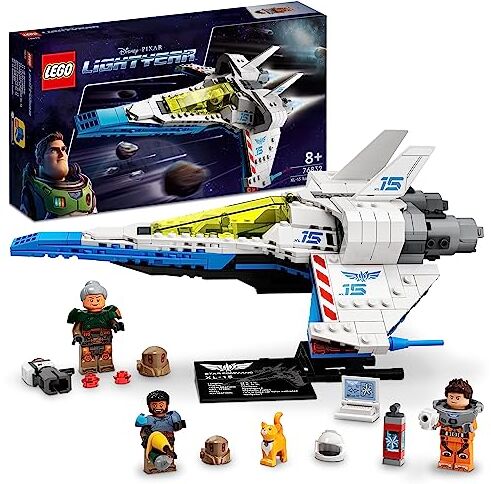 Lego Lightyear Disney e Pixar Astronave XL-15, Giochi per Bambini dai 8 Anni, Navicella Spaziale Giocattolo da Costruire, Minifigure di Buzz