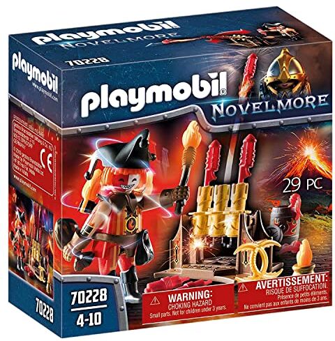 Playmobil Novelmore , Maestro dei fuochi di Burnham, Dai 4 ai 10 anni