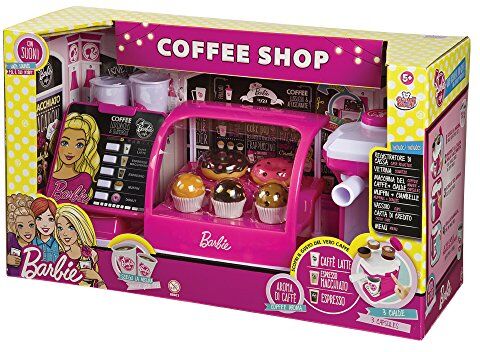 Grandi Giochi Coffee Shop di Barbie Gioco, Colore Multicolore, , 5 anni to 10 anni