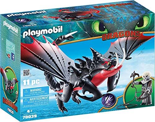 Playmobil DreamWorks Dragons , Pinzamortale e Grimmel, dai 4 Anni