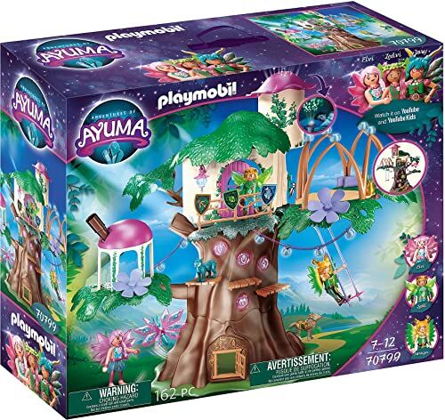 Playmobil Adventures of Ayuma  Community Tree, With light effects, For ages 7+