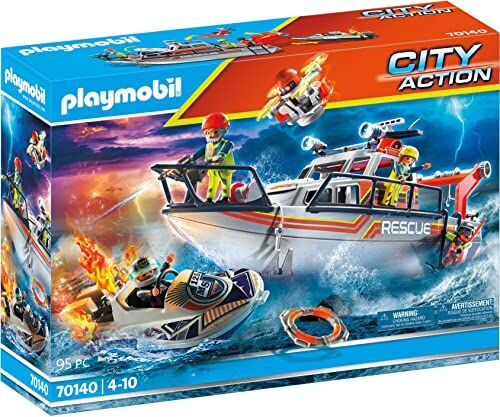 Playmobil City Action , Motovedetta della Guardia Costiera, dai 4 Anni