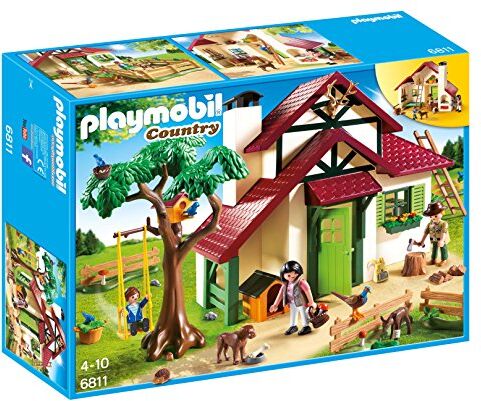 Playmobil Casa Rifugio del Guardaboschi, Multicolore