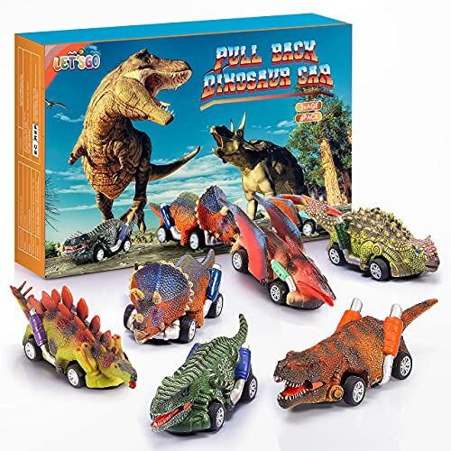 Stfitoh Giocattolo Ragazzo 2 3 4 5 6 7 8 Anni,Dinosauro Giocattolo 2-8 Anni Ragazzo Regalo Bambino 2-6 Anni Giocattolo Ragazza Auto 2-3 Anni