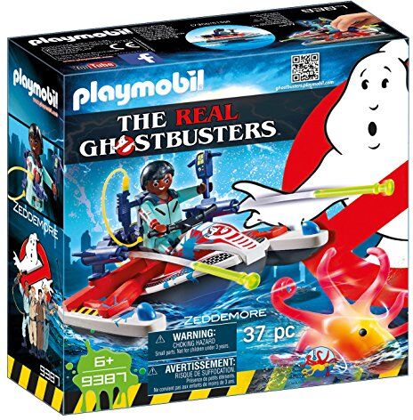 Playmobil Ghostbusters  Zeddemore con acqua scooter galleggiante, Dai 6 anni