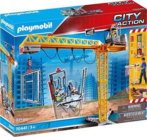 Playmobil City Action , Grande Gru, Include Telecomando, dai 5 Anni