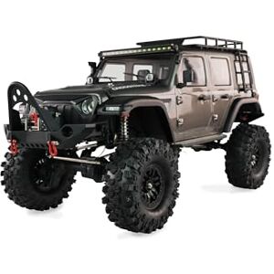 Amewi AMXRock Crosstrail Crawler 4WD 1:10 ARTR, antracite metallizzato RC telecomandati Amewi AMXRock Crosstrail Crawler 4WD 1:10 ARTR, antracite metallizzato RC telecomandati