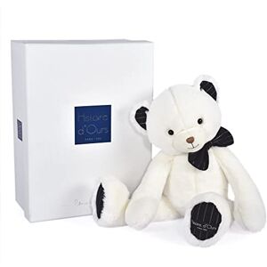 Histoire d'ours Peluche Orso Bianco Avorio e Blu 40 cm Idea regalo di nascita e compleanno per bambini Doudou chic Collecion Preppy Chic Histoire d'ours Peluche Orso Bianco Avorio e Blu 40 cm Idea regalo di nascita e compleanno per bambini Doudou chic Collecion Preppy Chic