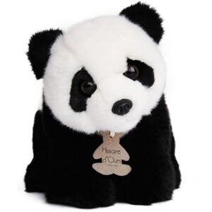 Doudou et Compagnie Histoire d'ours Nature Les Authentiques Peluche Panda Doudou et Compagnie Histoire d'ours Nature Les Authentiques Peluche Panda