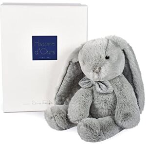 Histoire d'ours Peluche Coniglio Grigio 30 cm PREPPY CHIC Histoire d'ours Peluche Coniglio Grigio 30 cm PREPPY CHIC