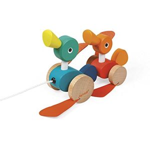 Janod Anatre da tirare in legno Zampe in similpelle + cordoncino 50 cm Giocattolo da tirare Giocattoli per lo sviluppo e la prima infanzia Apprendimento motricità e immaginazione 12 mesi + Janod Anatre da tirare in legno Zampe in similpelle + cordoncino 50 cm Giocattolo da tirare Giocattoli per lo sviluppo e la prima infanzia Apprendimento motricità e immaginazione 12 mesi +