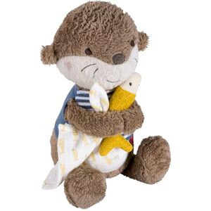 Fehn luce notturna lontra animale di peluche e aiuto per addormentarsi con ricamo Glow-in-The-Dark e modulo luce notturna, per bambini da 0 mesi Fehn luce notturna lontra animale di peluche e aiuto per addormentarsi con ricamo Glow-in-The-Dark e modulo luce notturna, per bambini da 0 mesi