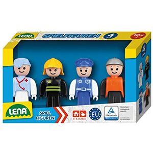 LENA Set di 4 cellulari, confezione di accessori per la serie di veicoli TRUXX², statuette per interni ed esterni, per bambini dai 12 mesi in su, LENA Set di 4 cellulari, confezione di accessori per la serie di veicoli TRUXX², statuette per interni ed esterni, per bambini dai 12 mesi in su,