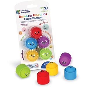 Learning Resources Tavolette delle Emozioni Arcobaleno Antistress, 5 Pezzi, Giocattoli sensoriali, Giocattoli sensoriali per Bambini, Competenze SEL, Abilità di motricità fine, 3+ Learning Resources Tavolette delle Emozioni Arcobaleno Antistress, 5 Pezzi, Giocattoli sensoriali, Giocattoli sensoriali per Bambini, Competenze SEL, Abilità di motricità fine, 3+