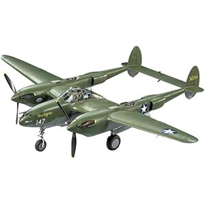 Tamiya 300061120 Lockheed P-38F P-38G veicolo 1:48 US P-38 F/G Lightning, riproduzione fedele del modellismo, kit di costruzione in plastica, fai da te, hobby, incollaggio, kit di montaggio in Tamiya 300061120 Lockheed P-38F P-38G veicolo 1:48 US P-38 F/G Lightning, riproduzione fedele del modellismo, kit di costruzione in plastica, fai da te, hobby, incollaggio, kit di montaggio in