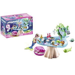 Playmobil Magic  Salone di bellezza e scrigno di perle, magico delle sirene, giocattolo per bambini dai 4 anni in su