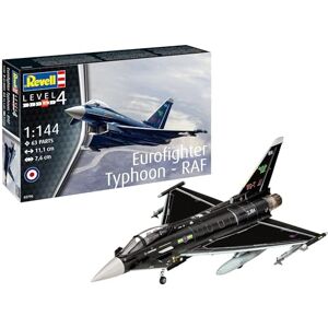 Revell Eurofighter Typhoon RAF Modellino in plastica non costruita/non verniciata, scala 1:144 Revell Eurofighter Typhoon RAF Modellino in plastica non costruita/non verniciata, scala 1:144