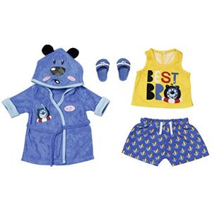 BABY born Zapf Creation Bath Deluxe Outfit Bimbo 43 cm per Bambini Dai 3 Anni in Su Facile da Usare per Mani Piccole Include Accappatoio, Pigiama 2 Pezzi e Tanto Altro, BABY born Zapf Creation Bath Deluxe Outfit Bimbo 43 cm per Bambini Dai 3 Anni in Su Facile da Usare per Mani Piccole Include Accappatoio, Pigiama 2 Pezzi e Tanto Altro,