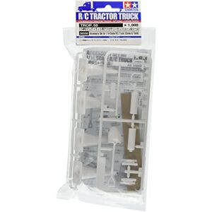Tamiya 1:14 Set da cantiere in plastica, per fai da te, modellini, assemblaggio, non verniciato, multicolore Tamiya 1:14 Set da cantiere in plastica, per fai da te, modellini, assemblaggio, non verniciato, multicolore