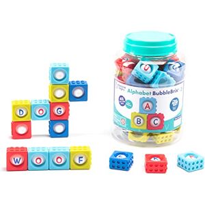 Educational Insights Learning Resources BubbleBix con Lettere dell’Alfabeto, Imparare Le Lettere dell’Alfabeto, Giocattolo Antistress per l’apprendimento, Giocattolo Antistress da schiacciare con Numeri, 3+ Educational Insights Learning Resources BubbleBix con Lettere dell’Alfabeto, Imparare Le Lettere dell’Alfabeto, Giocattolo Antistress per l’apprendimento, Giocattolo Antistress da schiacciare con Numeri, 3+