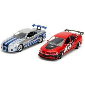 Jada Toys Fast & Furious Twin Pack 1:32 Wave 4/2 giocattolo auto modellino auto set da gioco Jada Toys Fast & Furious Twin Pack 1:32 Wave 4/2 giocattolo auto modellino auto set da gioco