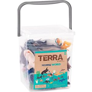Battat Terra - Animali Marini In Secchiello - Giocattolo per bambini Battat Terra - Animali Marini In Secchiello - Giocattolo per bambini