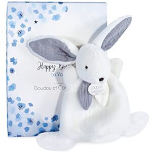 Doudou et Compagnie HAPPY GLOSSY Piccolo Doudou coniglio 17 cm: HAPPY DOUDOU TO YOU! Doudou e Azienda Doudou et Compagnie HAPPY GLOSSY Piccolo Doudou coniglio 17 cm: HAPPY DOUDOU TO YOU! Doudou e Azienda