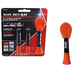 Revell 39625 modélisme alle UV-Fix-Kit con Recharge-Colle Tutti i Materiali, , Nero Revell 39625 modélisme alle UV-Fix-Kit con Recharge-Colle Tutti i Materiali, , Nero