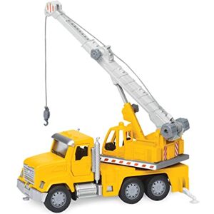 Driven by Battat Micro autogru Camion gru per bambini Veicolo da costruzione giocattolo Parti mobili Luci e suoni 3 anni + Driven by Battat Micro autogru Camion gru per bambini Veicolo da costruzione giocattolo Parti mobili Luci e suoni 3 anni +