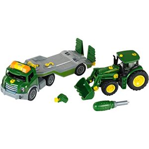 Theo Klein 3908 Autotreno con Trattore John Deere I Set di Viti con cacciavite I Dimensioni- 36 cm x 10,50 cm x 17 cm I Giocattoli per Bambini dai 3 Anni in su Theo Klein 3908 Autotreno con Trattore John Deere I Set di Viti con cacciavite I Dimensioni- 36 cm x 10,50 cm x 17 cm I Giocattoli per Bambini dai 3 Anni in su