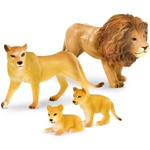 Terra by Battat Famiglia Lion Leone giocattolo Figurina di leone Famiglia Lion Animali da safari Animali della giungla Terra by Battat Famiglia Lion Leone giocattolo Figurina di leone Famiglia Lion Animali da safari Animali della giungla