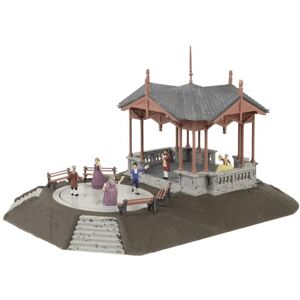 FALLER Gazebo Musicale con Figure danzanti – Traccia: H0 – Case & strutture per modellini ferroviari – Scala: 1:87 FALLER Gazebo Musicale con Figure danzanti – Traccia: H0 – Case & strutture per modellini ferroviari – Scala: 1:87