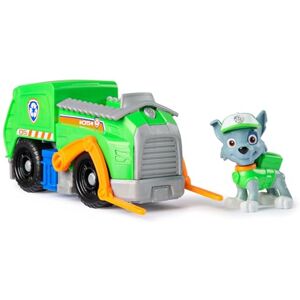 Paw Patrol , Camion per il Riciclo di Rocky con Personaggio Action Figure, Veicolo di Salvataggio con Carrello Elevatore per le Missioni di Salvataggio, Giocattolo per Bambini e Bambine, 3+ Anni Paw Patrol , Camion per il Riciclo di Rocky con Personaggio Action Figure, Veicolo di Salvataggio con Carrello Elevatore per le Missioni di Salvataggio, Giocattolo per Bambini e Bambine, 3+ Anni
