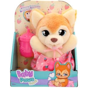 BABY PAWS Yummy Shiba Inu, cucciolo carrellabile la cui pancia si gonfia quando gli si dà da mangiare e si sgonfia quando gli si mette il paciere, giocattolo regalo per bambini dai 18 mesi in su BABY PAWS Yummy Shiba Inu, cucciolo carrellabile la cui pancia si gonfia quando gli si dà da mangiare e si sgonfia quando gli si mette il paciere, giocattolo regalo per bambini dai 18 mesi in su