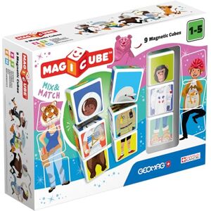 Geomag Magicube , Mix & Match, 9 cubi Geomag Magicube , Mix & Match, 9 cubi