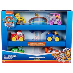 Paw Patrol Pup Squad Racers, Confezione Regalo con 6 Veicoli, Personaggi Collezione, Giocattoli per Bambini e Bambine, 3+ Anni Paw Patrol Pup Squad Racers, Confezione Regalo con 6 Veicoli, Personaggi Collezione, Giocattoli per Bambini e Bambine, 3+ Anni