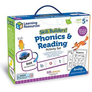 Learning Resources Skill Builders Set di attività di fonetica e Lettura, attività per Lo Sviluppo di abilità di Lettura e competenze lessicali, Lettere, fonetica, Sight Words, per Bambini di 5+ Learning Resources Skill Builders Set di attività di fonetica e Lettura, attività per Lo Sviluppo di abilità di Lettura e competenze lessicali, Lettere, fonetica, Sight Words, per Bambini di 5+