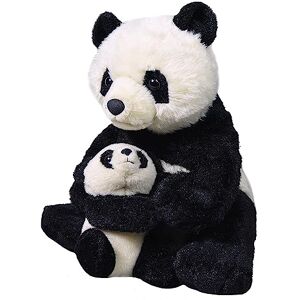WILD REPUBLIC Mom And Baby Panda, Peluche Animali, Peluche Mamma E Cucciolo, Regalo Per Bambini, Imbottitura Realizzata Partendo Da Bottiglie Riciclate, 38 cm WILD REPUBLIC Mom And Baby Panda, Peluche Animali, Peluche Mamma E Cucciolo, Regalo Per Bambini, Imbottitura Realizzata Partendo Da Bottiglie Riciclate, 38 cm