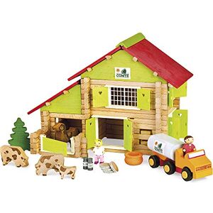 Jeujura Construction en bois Ma Ferme en bois 180 pcs Jeujura Construction en bois Ma Ferme en bois 180 pcs