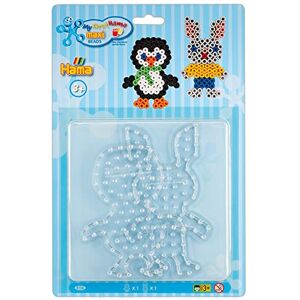 Hama Blister 2 placche Pinguino e Coniglio: per perle da stiro taglia Maxi Tempo creativo Hama Blister 2 placche Pinguino e Coniglio: per perle da stiro taglia Maxi Tempo creativo