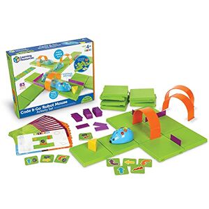 Learning Resources Set di attività con Topolino Robot Code & Go, dai 4 Anni, Coding per Bambini, Introduzione STEM, Programmazione Visiva con Sequenze e Labirinti Learning Resources Set di attività con Topolino Robot Code & Go, dai 4 Anni, Coding per Bambini, Introduzione STEM, Programmazione Visiva con Sequenze e Labirinti